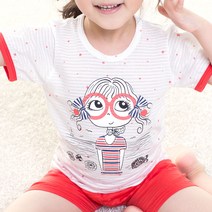 베르소아 여아용 마린걸 5부내의 세트
