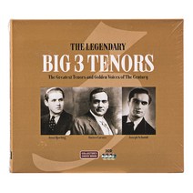 ENRICO CARUSO/ JUSSI BJORLING/ JOSEPH SCHMIDT - THE LEGENDARY BIG 3 TENORS 전설의 빅3 테너, 3CD