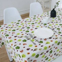 비케이 코튼 테이블보 북유럽 정원 느낌, 12, 120 x 160 cm