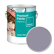 노루페인트 팬톤 내부용 실내벽면페인트 저광 4L, 17-3910 Lavender Gray, 4000ml, 1개