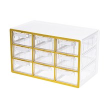 더라이프 시스템 멀티박스 9단, 옐로우, 1개