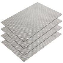 마켓감성 유럽스타일 격자 식탁매트 4p, 그레이계열, 45 x 30cm, 1개