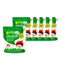 내이브로 퓨어잇 동결건조 요거트 큐브 간식, 사과엔요거트, 6개입