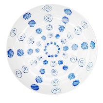 디어리빙 블루회오리 접시, 혼합 색상