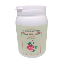 더허브스토리 대용량 버블바스 파우더 로즈향, 1kg, 1개