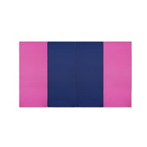 퍼니존 퍼니테라피 핫핑크 비비드 시리즈6 영유아 폴더매트, 핫핑크 + 블루 + 블루 + 핫핑크