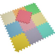 비앤씨 EVA 유아 퍼즐매트 30*30*1.2cm, 무지, 10개
