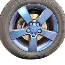 지티글로벌 컬러 실리콘 휠너트 커버 21mm 블루, 20개입