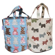 퍼닉 물빠지는피크닉가방 2종세트 민트래빗 + 아이보리팻