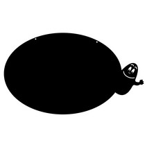쿠 홈 인테리어 아크릴 메모 보드 MO 63 걸이형 블랙 소, 1개