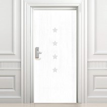 디자인수풀 현관문 고급 우드목 시트지 빈티지 스타일 VDS 190, 화이트