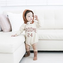 베베나인 신생아용 블룸후드슈트
