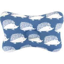 리틀미 면 클린 브리즈 매쉬 유아 짱구베개, 고슴도치