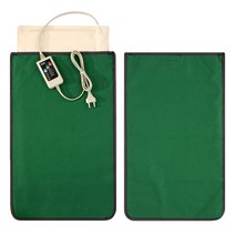 AMC 황토 + 쑥 + 맥반석 프리미엄 찜질기 특대형 + 커버 2p, AMC-400(딥그린)