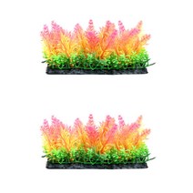 랑후 인조수초 A8701, 혼합 색상, 2개입