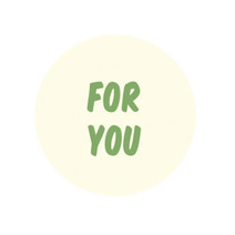 도나앤데코 가을 소풍준비 미니 FOR YOU 스티커, 혼합 색상, 120개입