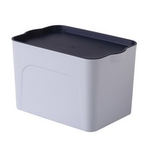 더자카 데일리컬러 다용도 정리수납함 M, 블루, 1개