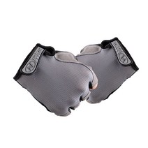 디엠코퍼레이션 알럽핏 레져용 반 손가락 장갑 2p, 그레이