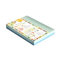 종이문화 스타일리쉬 노멀칼라 색지 혼합 275 SN-Blue Tone 80g, B5, 210매