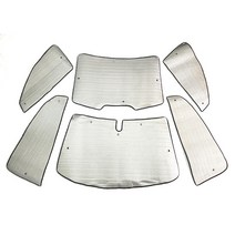 ZHEYANG 폭스바겐 PASSAT 2007년~2010년 전용 프리미엄 햇빛가리개 풀 세트 ZY0450, 혼합 색상, 1세트