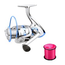 히트몬스터 FB 스피닝릴 12볼 + 라인 랜덤 발송, 5000, 혼합 색상