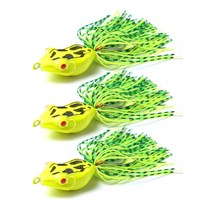 DM 알럽핏 천둥 개구리 미끼 루어 3p, 색상4, 9.4g