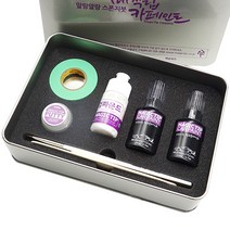 매직팁카페인트 도색용품 블랙세트 포르쉐 92U Arctic Silver Met, 1세트