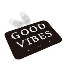 앤티스 디지털 프린팅 발매트, GOOD VIBES
