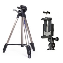 슬릭 카메라 3단 삼각대 U873 + 조비 스마트폰 GripTight PRO2 마운트 세트
