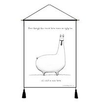 뮤엘 북유럽스타일 화환 인테리어 족자, ML11