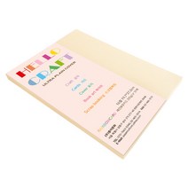종이문화 두꺼운 양면 카드지 레인보우카드 16절 No.02 아이보리 55p, 1개