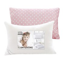 아임리빙 마일드 마이크로화이버 베개솜 + 베개커버, 핑크도트, 1개