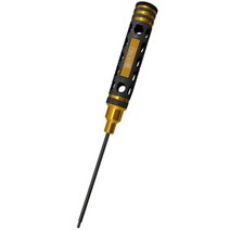 하비디테일 티탄 팁 Allen Wrench Breakstone Ti Black Gold Hex 2.0 x 180 mm, 1개