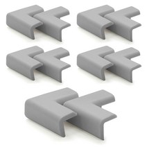 아가드 코너보호대 고급형 2p, 그레이, 10개, 66mm