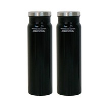 푸코 매트 보텀 스텐텀블러 2p, 블랙, 750ml