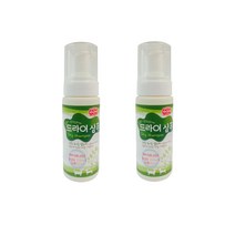 오가니쉬 강아지 드라이 샴푸, 150ml, 2개입
