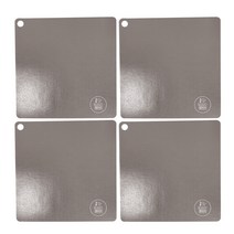 모나코올리브 인덕션 보호 쿠킹 매트 사각, 4개입