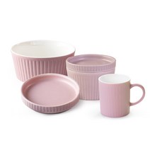 프렐류드 미떼 혼밥 한식기세트 5p, 핑크, 5종, 1세트