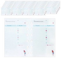 빅드림 꾸꾸까까 6공 다이어리 그림속지 TODO리스트 10p, 20매