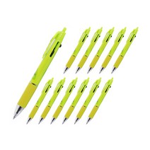 알파 M멀티펜 유성펜 소프트 2+1색 0.7mm, 그린, 12개입