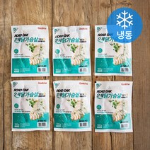 굽네 로드닭 훈제 닭가슴살 슬라이스 제로 (냉동), 100g, 12팩