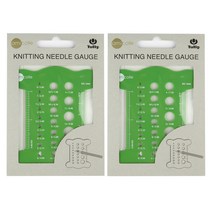 튤립 아미꼬레 니팅니들 보빈 게이지 AC-058, 그린, 2개입