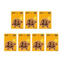라인프렌즈 BT21 소프트 데코 스티커, 슈키, 7개입