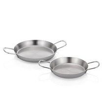 에델코첸 통3중 직화 에델빠에야 프라이팬 2종 세트 인덕션 IH, 프라이팬 20cm + 프라이팬 24cm