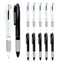 제노 3색볼펜 RB 1.2mm 2종 12p, 블랙 + 블루 + 레드, 1세트
