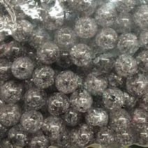 가드 구슬A01 DIY 비즈 재료 8mm 500g, 차콜, 1개