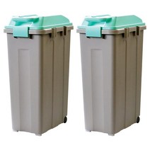 바람 벨라휴지통 35L, 민트, 2개