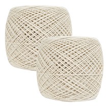 브랜드얀 순면콘사 뜨개실 18합 2p, 무색