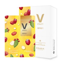 후르디아 크리미 앰플 스퀴즈마스크 백년초 20ml, 10개입, 1개