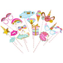 파티팡 포토프롭스 15종 세트, 유니콘, 1세트